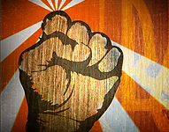 القبضة البرتقالية لحركة بورا الأوكرانية