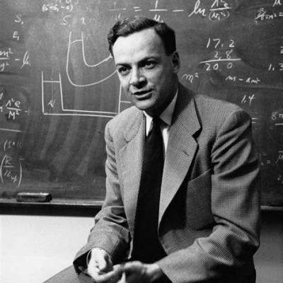 ريتشارد فاينمان في معهد كالتك